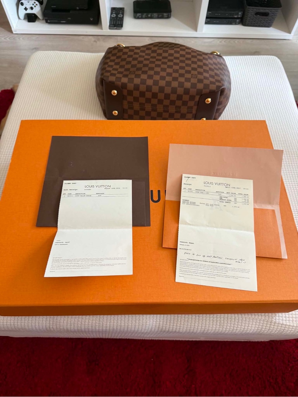Duomo hobo damier LV with wallet